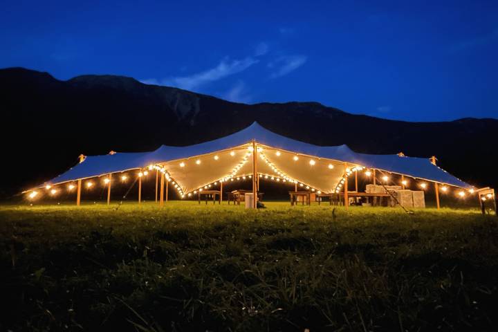 Tent by Cloudburst Canopies