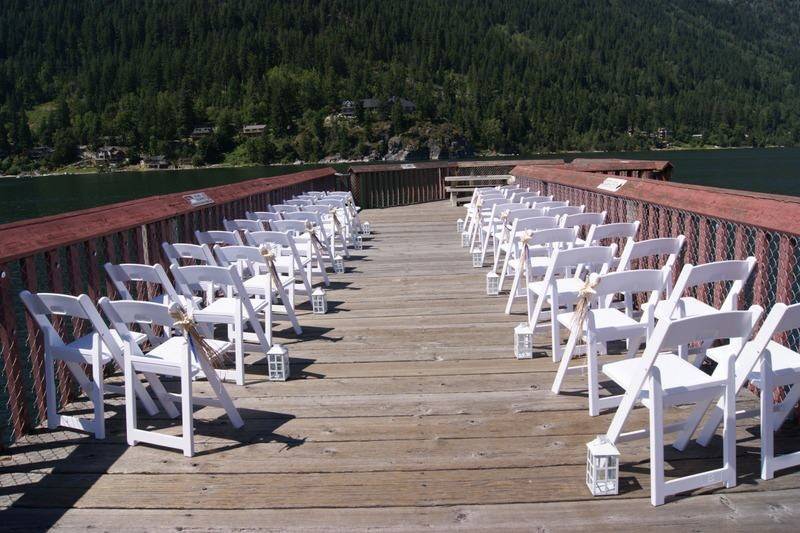 Ceremony on the wharf