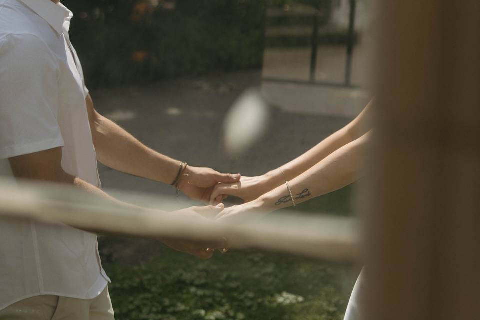 Hand in hand, forever