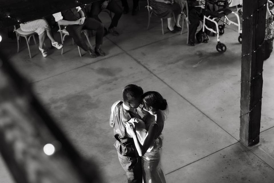 First dance, a magical moment