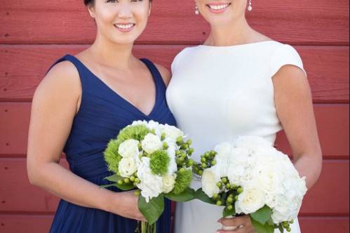 Bridal makeup and hair