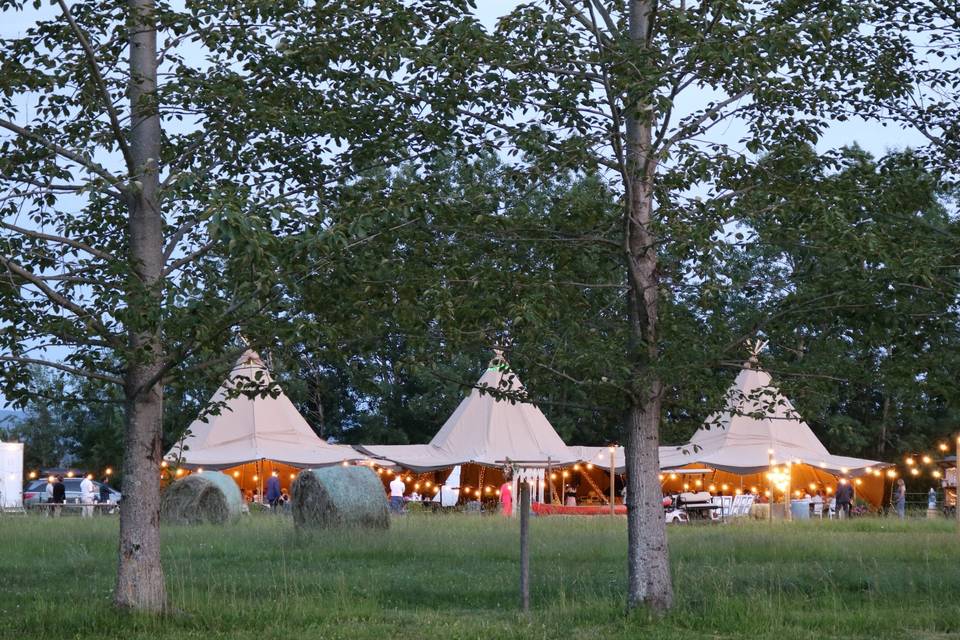 Nordic Kata tipi-style tents