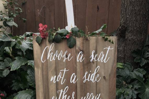 Pick a Seat Not a Side