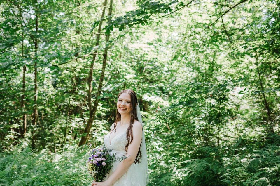 Vancouver Forest Wedding