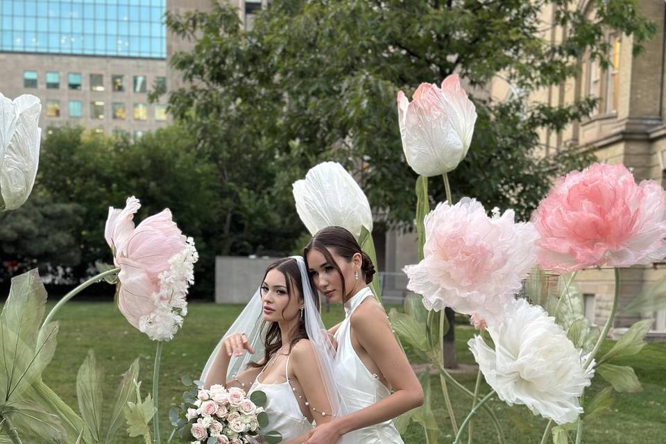 Giant flowers