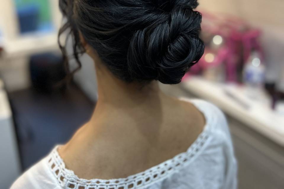 Elegant up-do