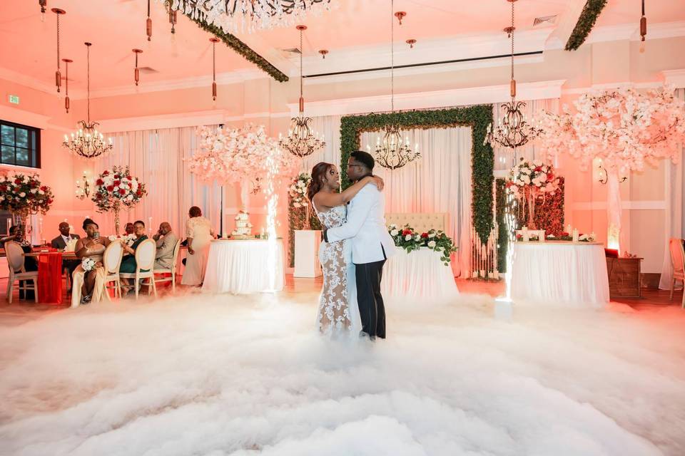 First dance on the clouds