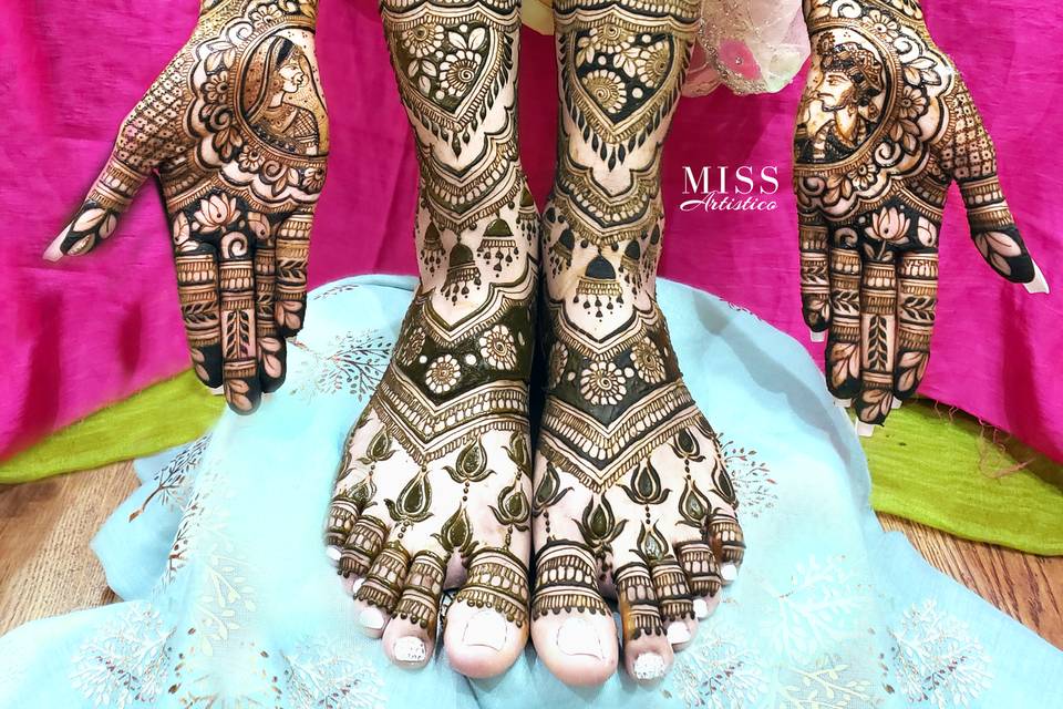 Bridal henna inspiration