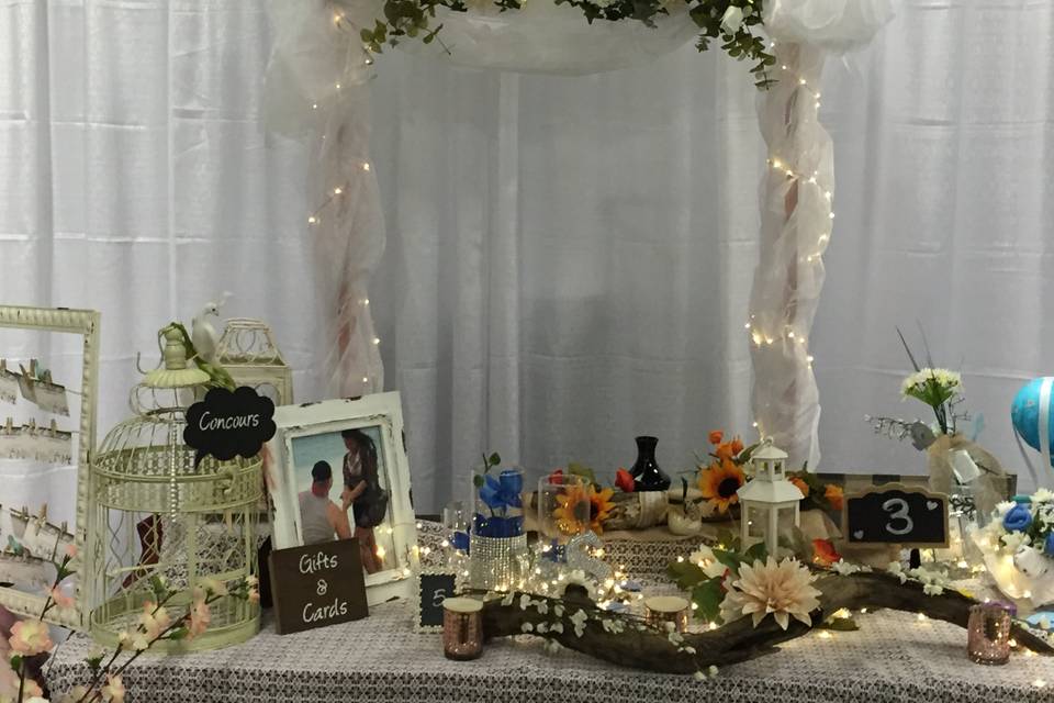 Sentimental Moments Event Decor