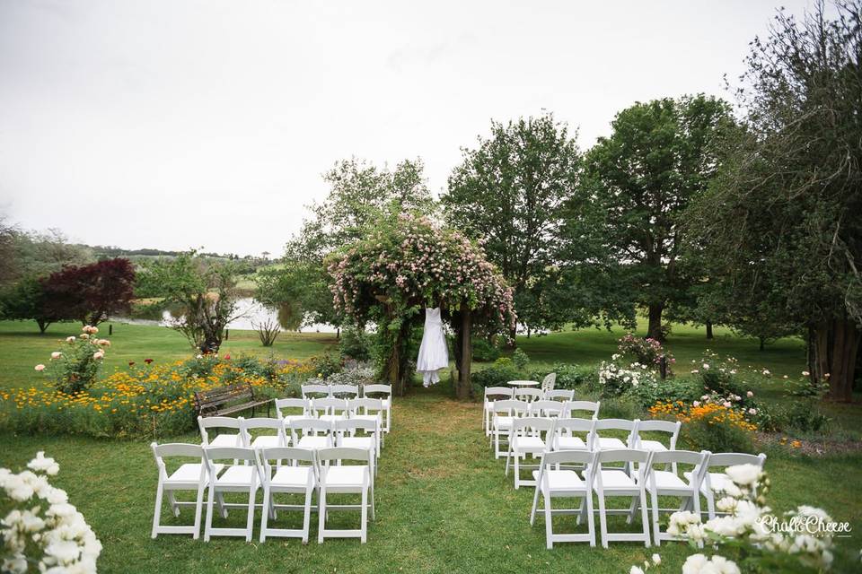 Garden wedding