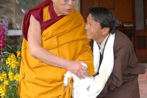 Dalai Lama & Tsundu-la
