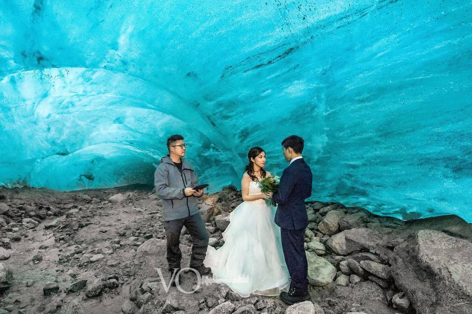 Ice Cave Elopement TITLE: