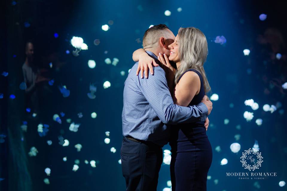 Vancouver Aquarium elopement