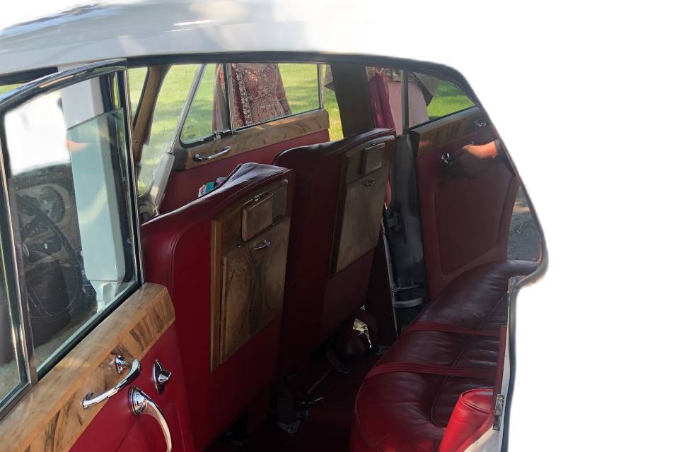 1965 Rolls Royce Red Interior