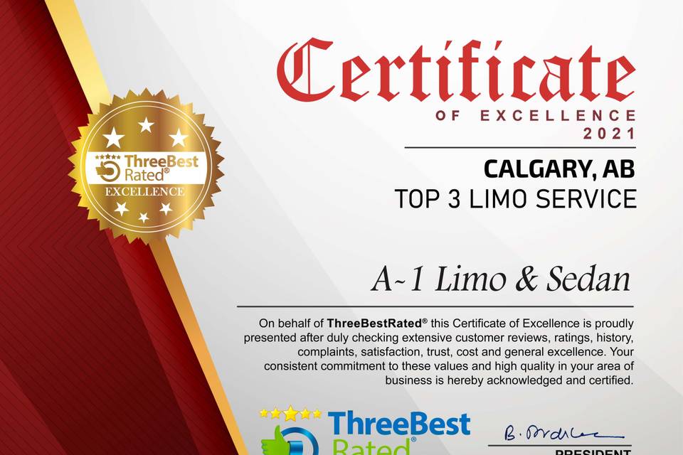 Top 3 Limo Service in Calgary