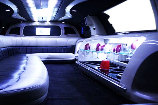 12 PaxNavigator Limo Inside