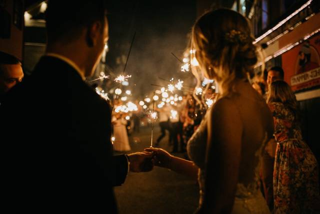Sparkler exit on George Street