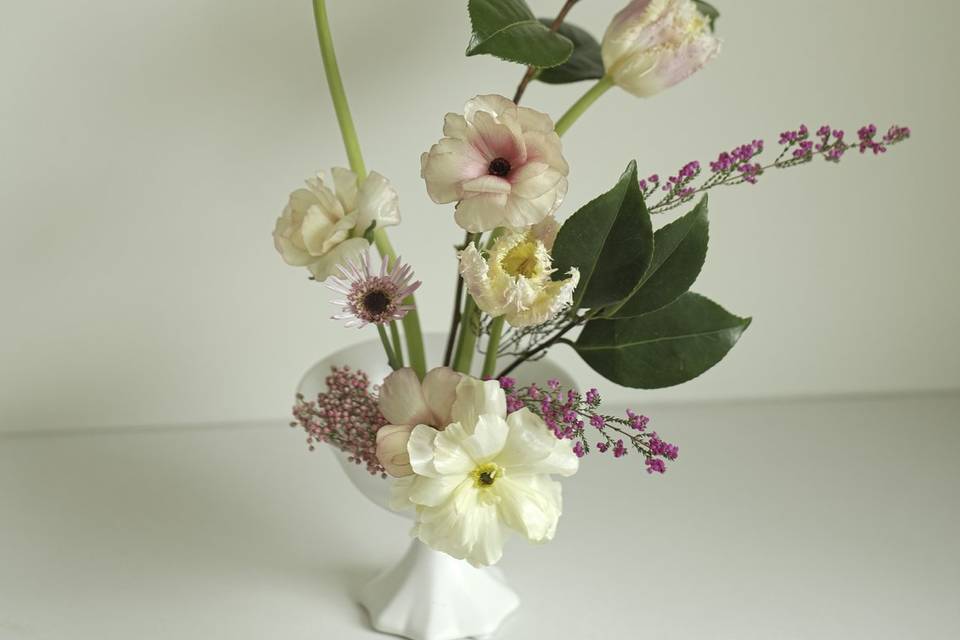 Ikebana wedding decor