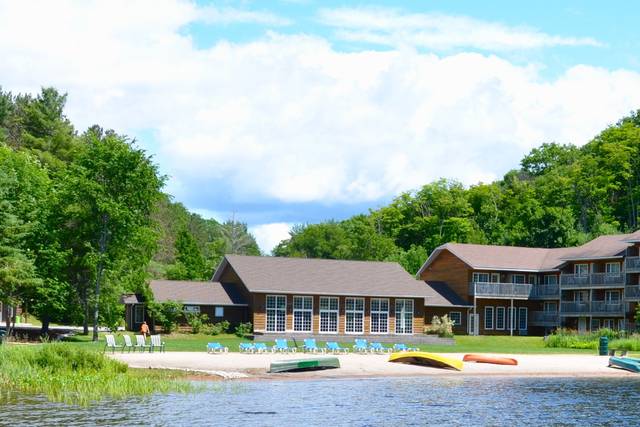 Resort from water in summer
