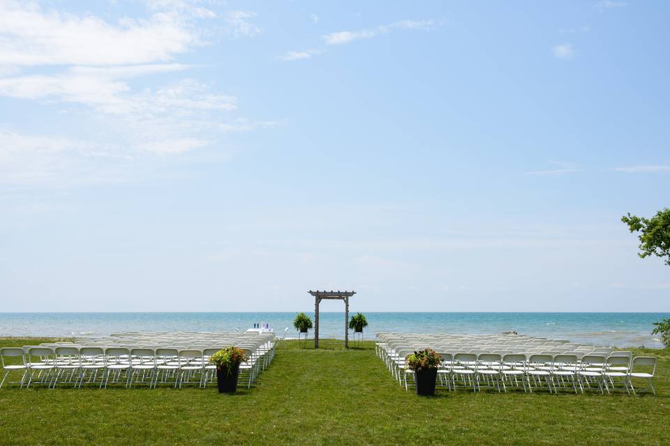 Beach ceremony