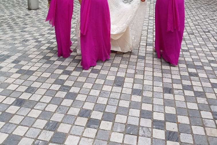 Ellie and Bridesmaids