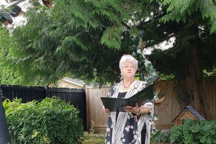 Chrysalis Ceremonies - Rev. Catherine McColl, Officiant