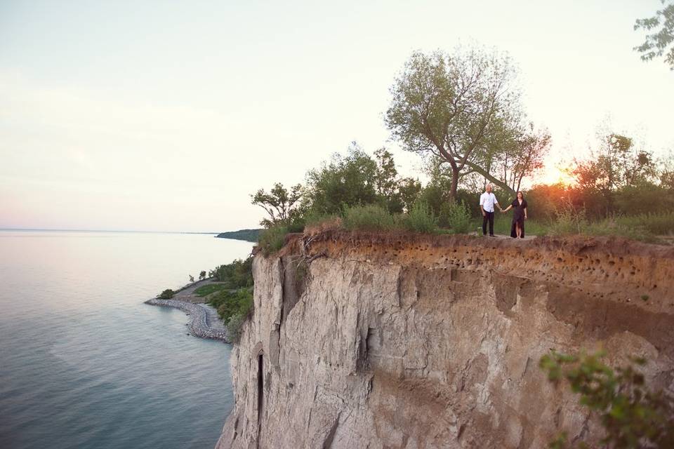 Scarborough Bluffs Engagement