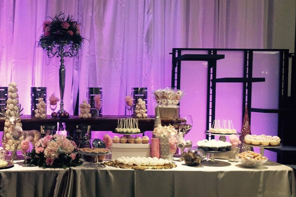 Dessert table