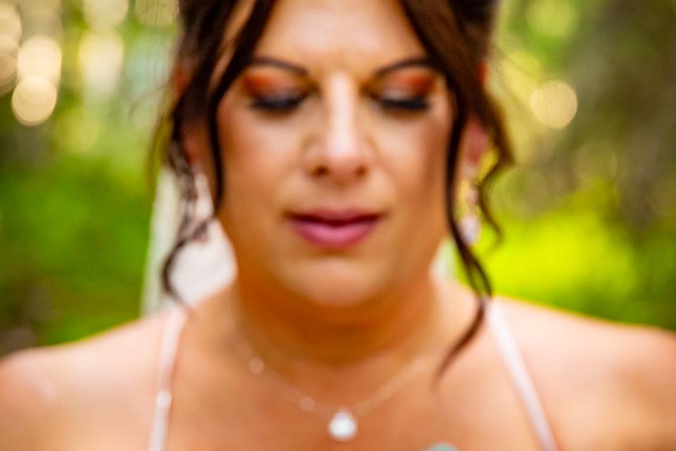 Bride's Quiet Moment