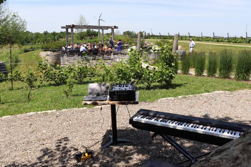 Custom Piano for Ceremony