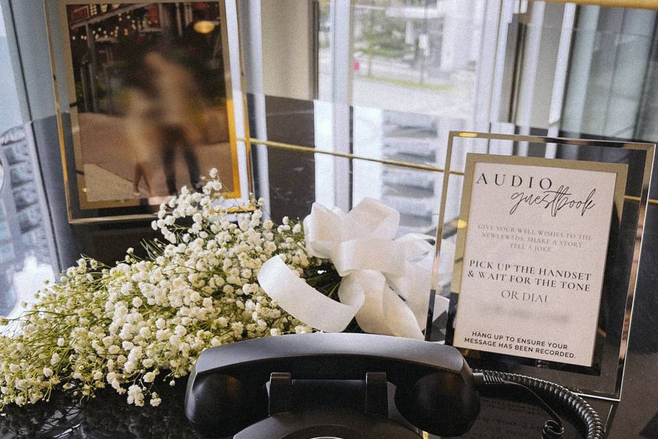 Retro Black phone