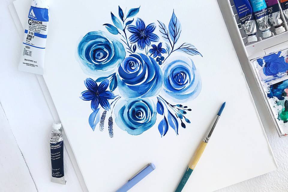 Watercolour Florals