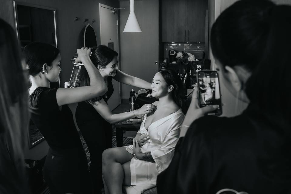 Getting ready