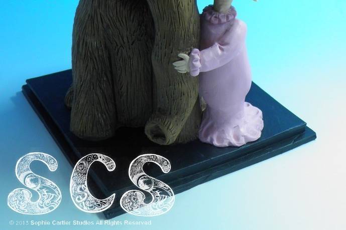 Custom wedding cake toppers Snuffleupagus Cindy Loo Hoo1.jpg