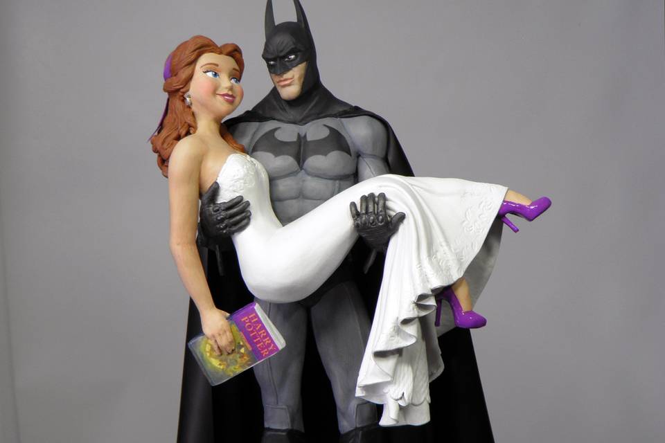 Arkham Batman Belle Cake Topp