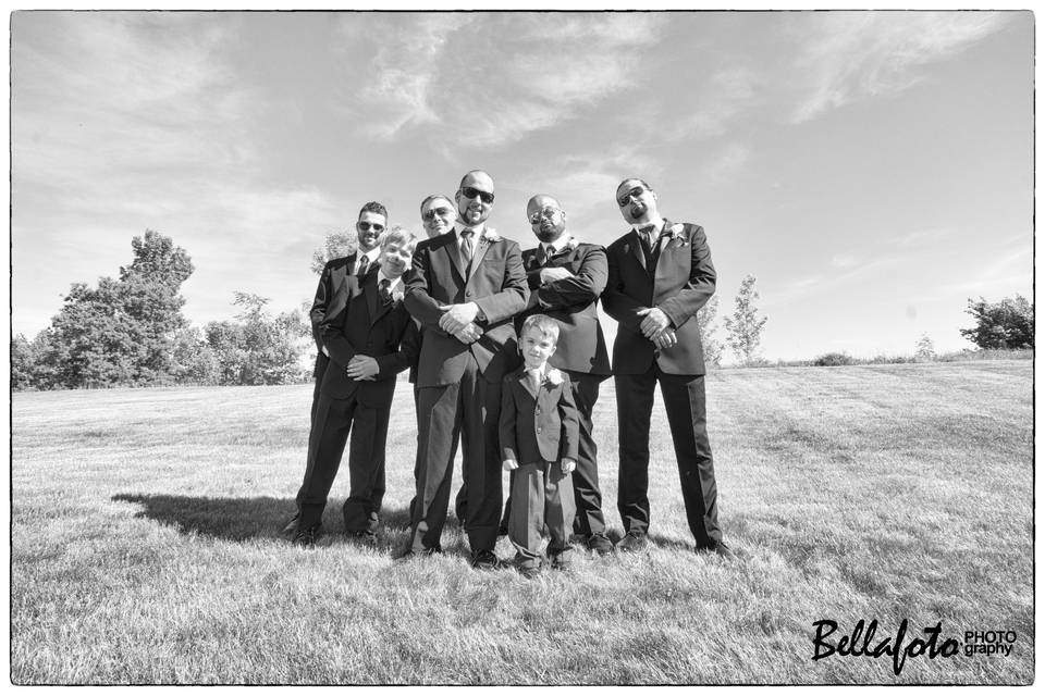 The groomsmen