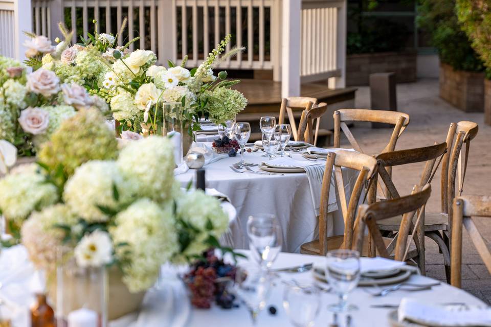 Courtyard Long Table Dinner