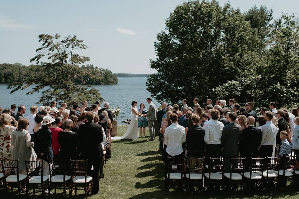 Muskoka Wedding Ceremony