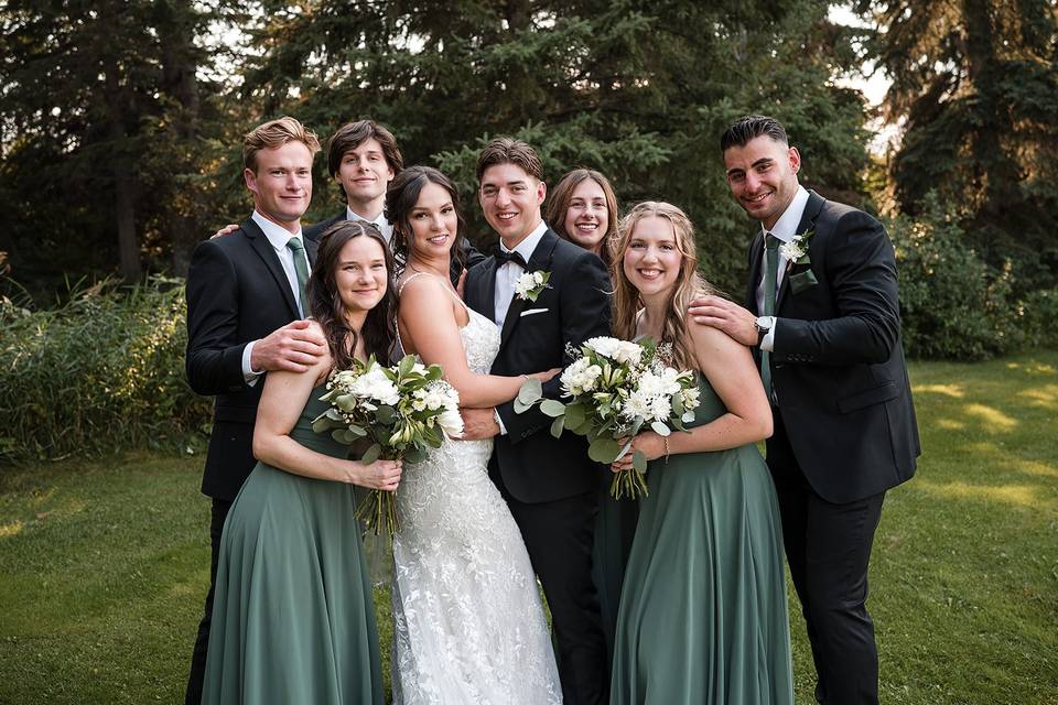Pine and pond wedding venue