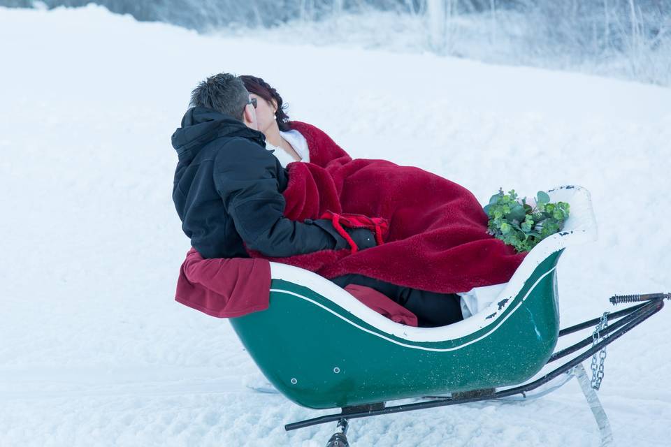 Cozy sleightride