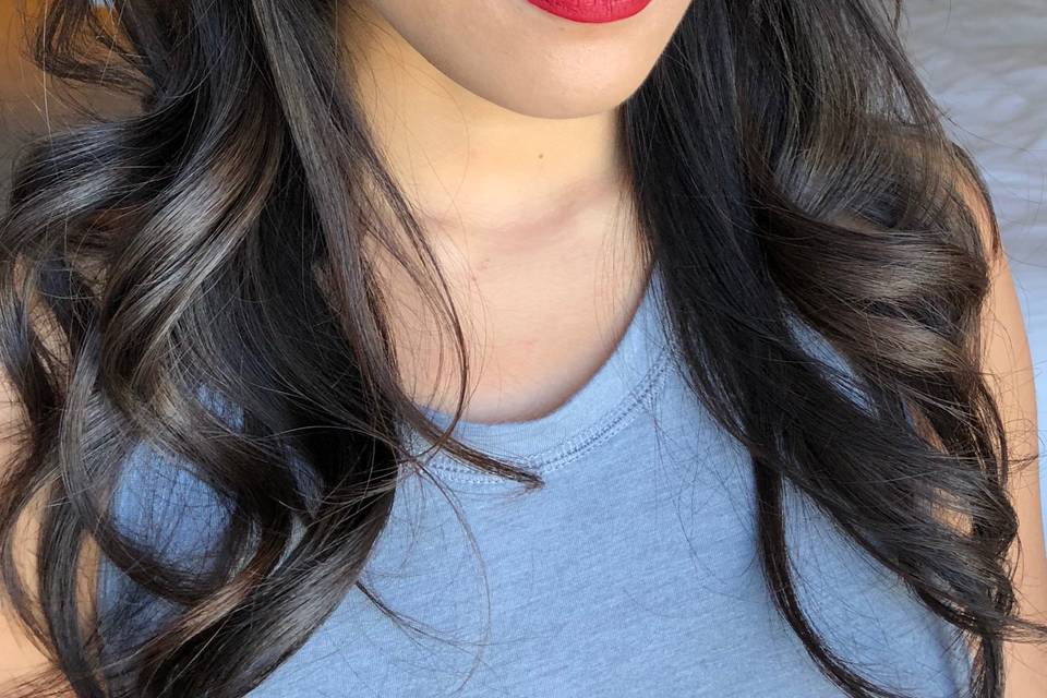 Red lips