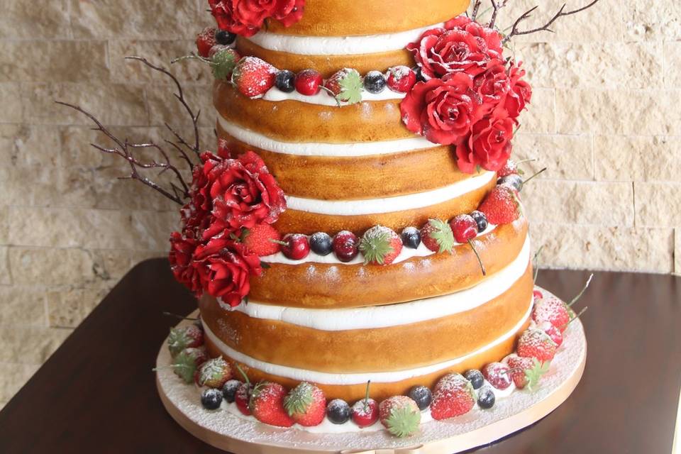 Naked cake