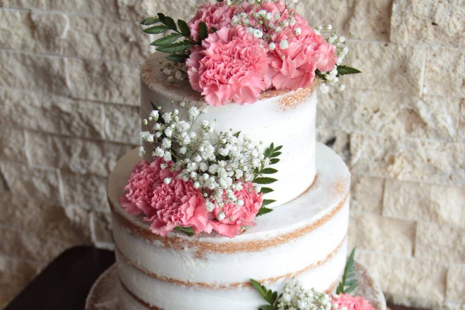 Naked cake