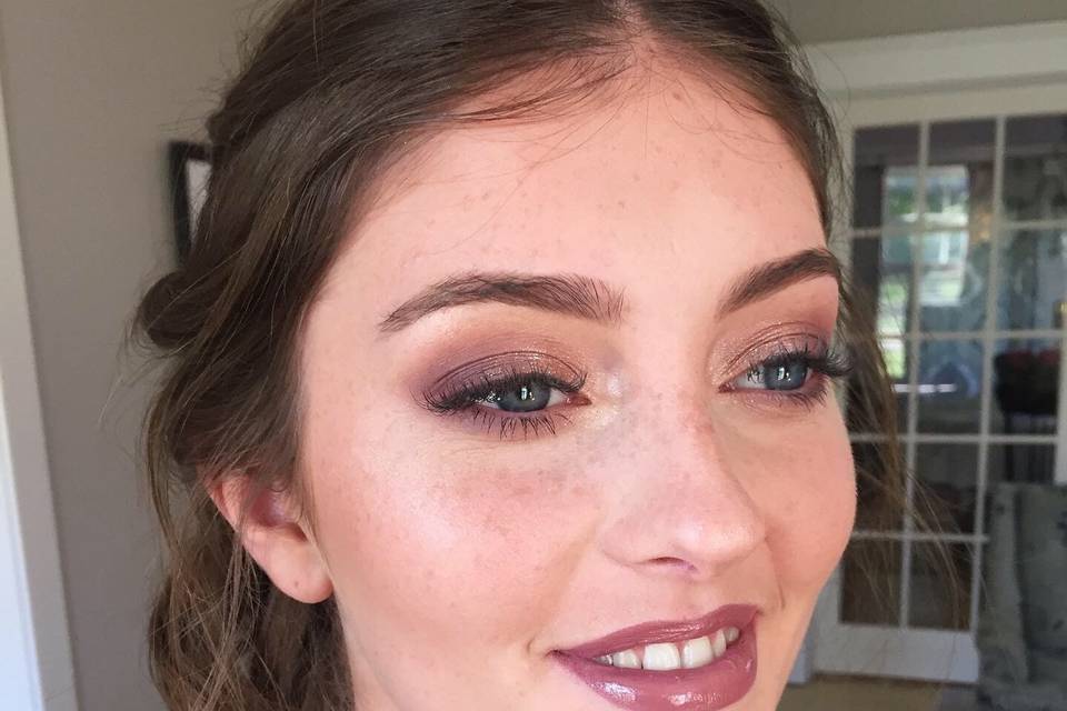 Stunning makeup