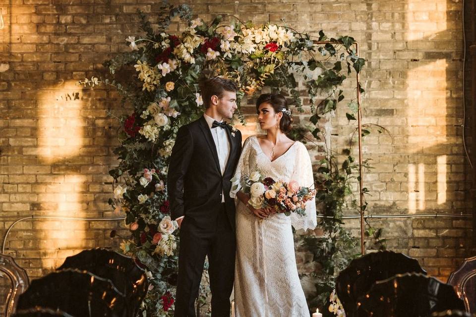 Floral Ceremony arch