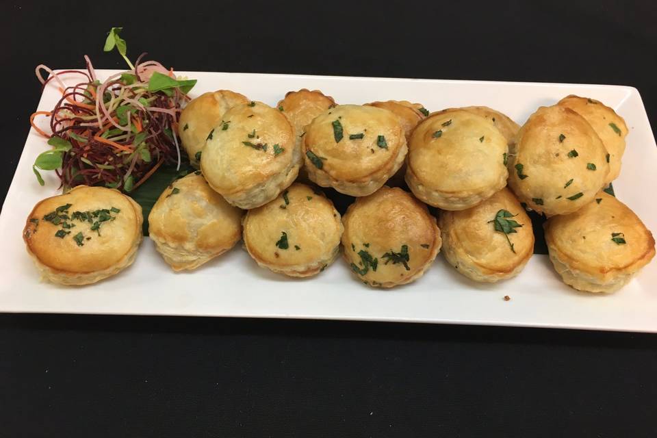 Hot hors d'oeuvres