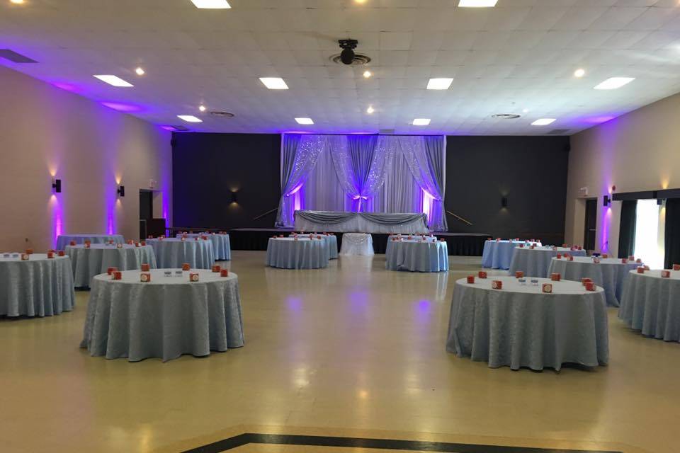 Venue Set up