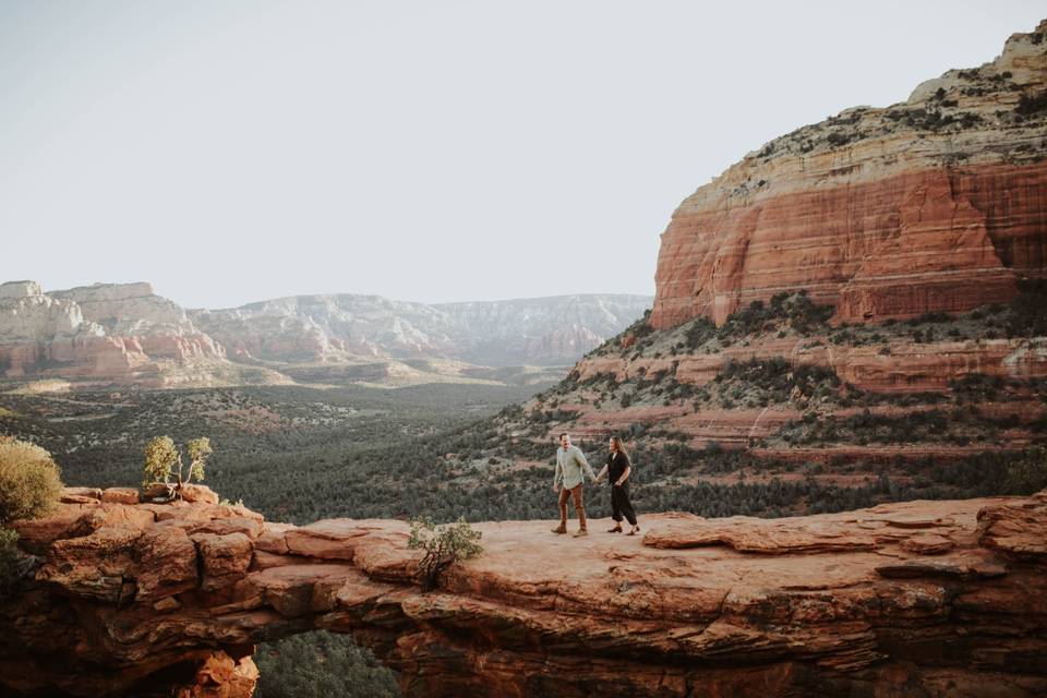 Beautiful Sedona Engagement