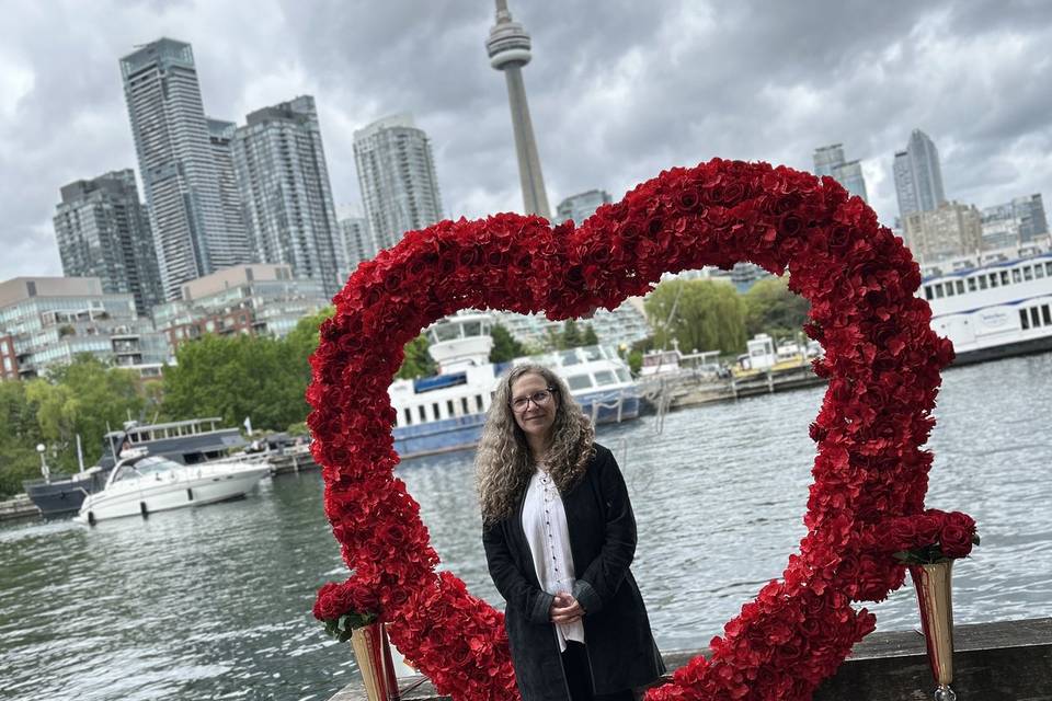Love at the waterfront
