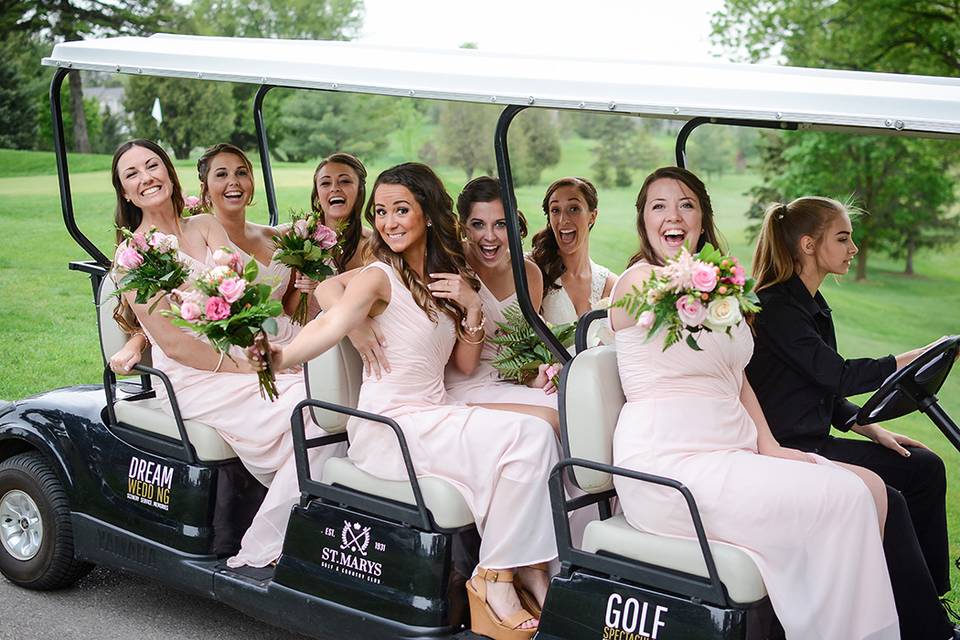 Photo route golf limo